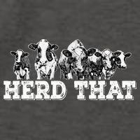 Herd That Funny Cow Lover Farmer Gift Vector Backpack