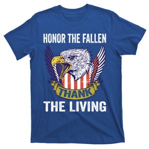 Honor The Fallen Thank The Living Usa Flag Memorial Day Gift T-Shirt