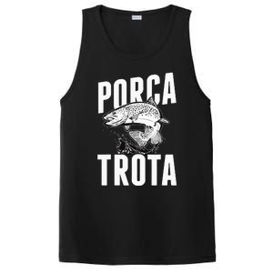 Holy Trout Fishing Trout Fisherman Gift PosiCharge Competitor Tank