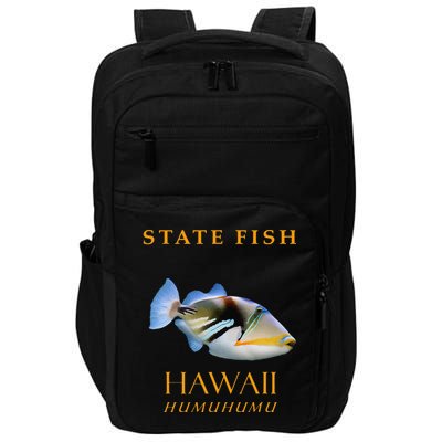 Hawaii Territory Fish The Humuhumu Impact Tech Backpack