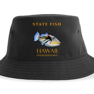 Hawaii Territory Fish The Humuhumu Sustainable Bucket Hat