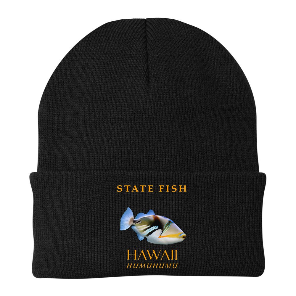 Hawaii Territory Fish The Humuhumu Beanie
