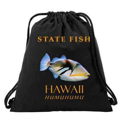 Hawaii Territory Fish The Humuhumu Drawstring Bag
