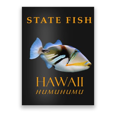 Hawaii Territory Fish The Humuhumu Poster