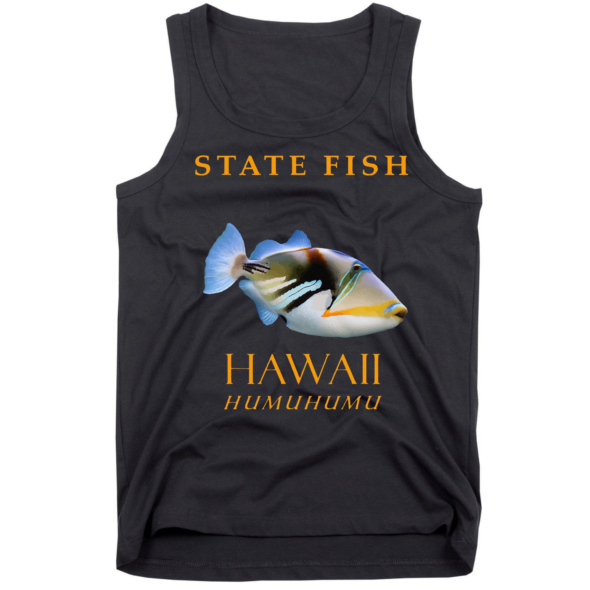 Hawaii Territory Fish The Humuhumu Tank Top