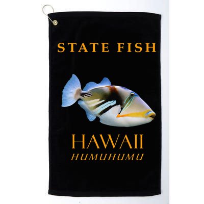 Hawaii Territory Fish The Humuhumu Golf Towel