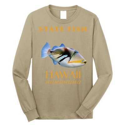 Hawaii Territory Fish The Humuhumu Long Sleeve Shirt