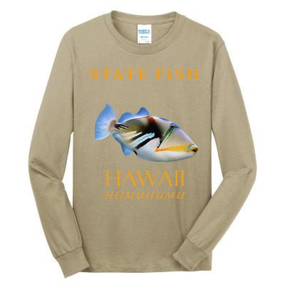 Hawaii Territory Fish The Humuhumu Tall Long Sleeve T-Shirt
