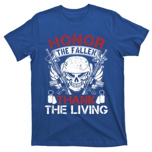 Honor The Fallen Thank The Living Veterans Day Gift T-Shirt