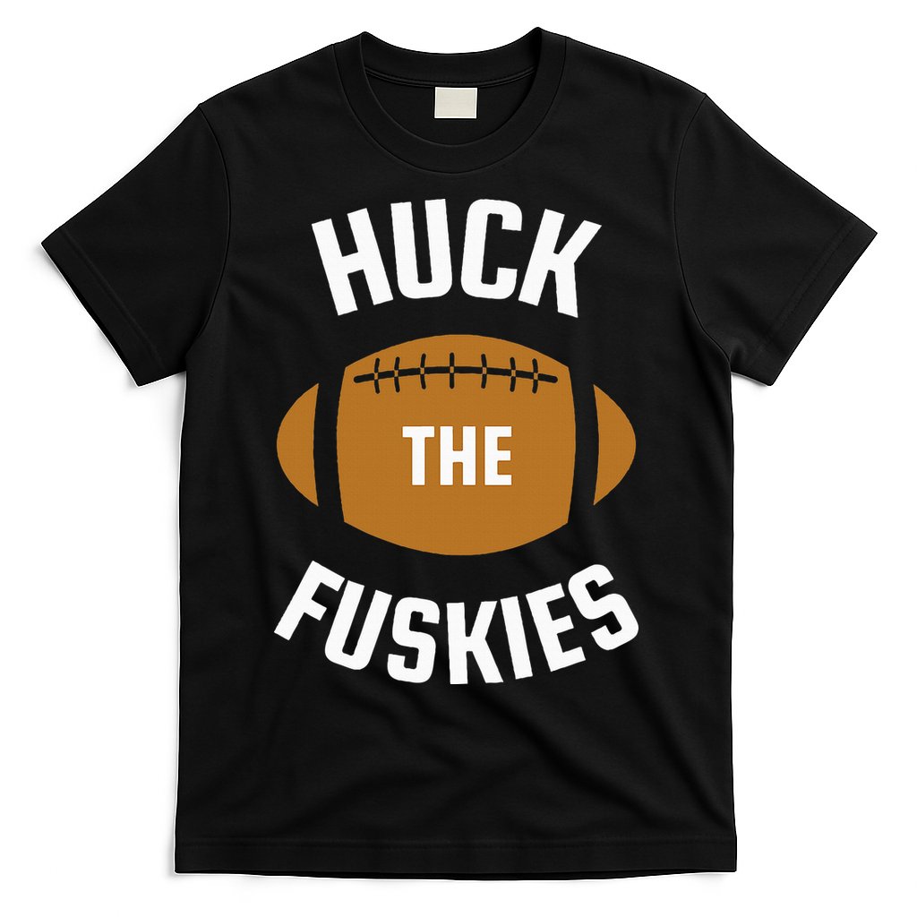 Huck the Fuskies Rivals Washington Oregon  T-Shirt