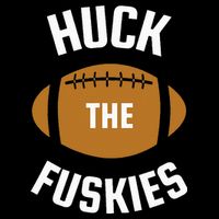 Huck the Fuskies Rivals Washington Oregon  Drawstring Bag