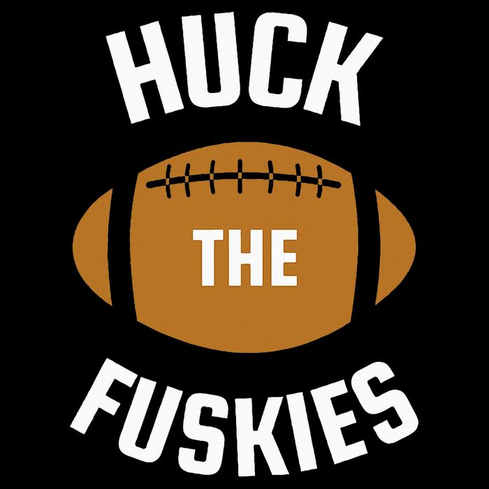 Huck the Fuskies Rivals Washington Oregon  Drawstring Bag