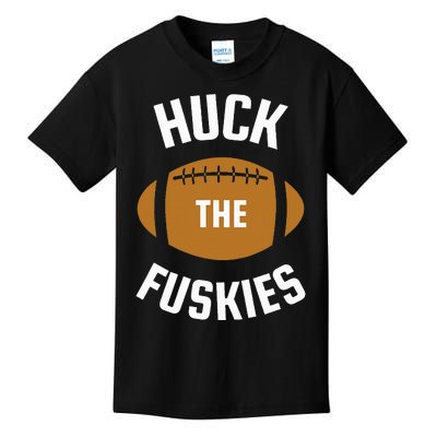 Huck the Fuskies Rivals Washington Oregon  Kids T-Shirt