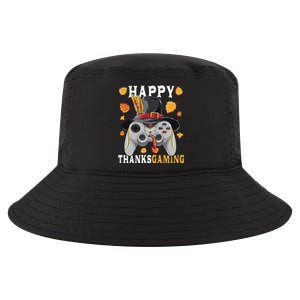 Happy Thanksgaming Funny Cute Thanksgiving Gamer Cool Comfort Performance Bucket Hat