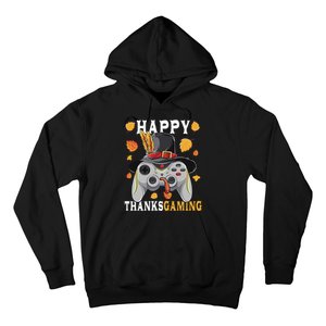 Happy Thanksgaming Funny Cute Thanksgiving Gamer Hoodie