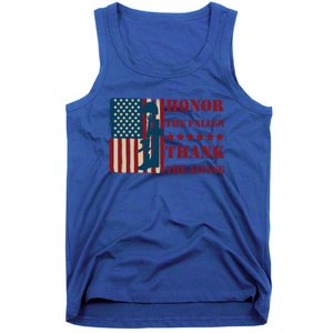 Honor The Fallen Thank The Living Patriotic Memorial Day Meaningful Gift Tank Top