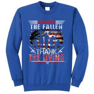 Honor The Fallen Veteran Themed Military Support Memorial Meaningful Gift Sweatshirt