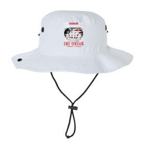 Honor The Fallen Veteran Themed Military Support Memorial Meaningful Gift Legacy Cool Fit Booney Bucket Hat