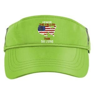 Honor The Fallen Veteran Themed Military Support Gift Adult Drive Performance Visor