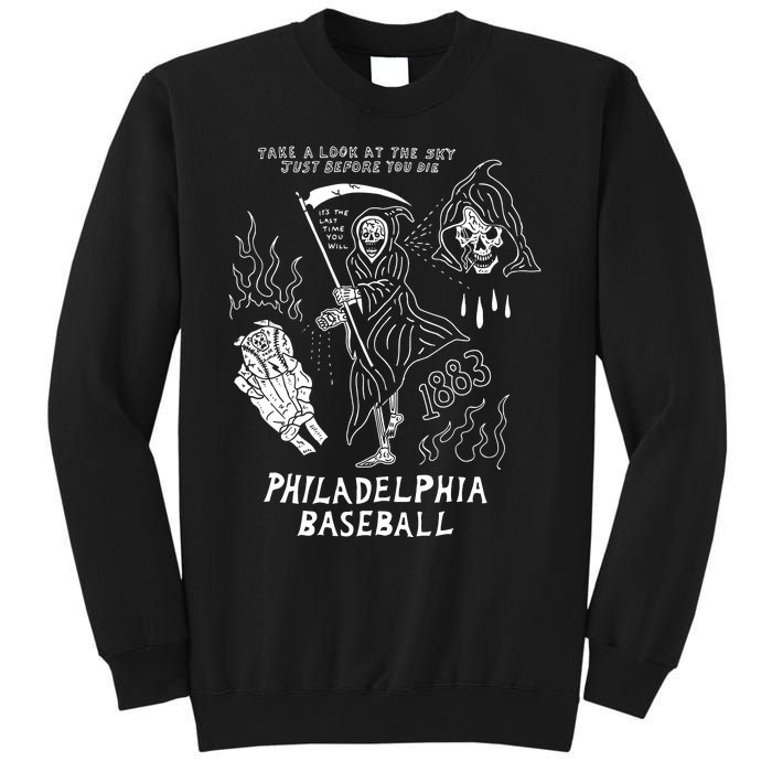 Heavyslime The Fightins Take A Look At The Sky Just Before You Die Philadelphia Sweatshirt