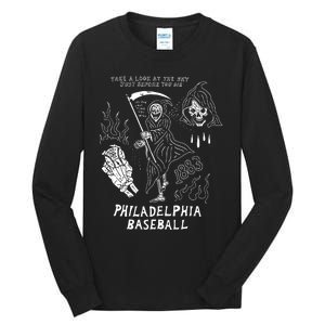 Heavyslime The Fightins Take A Look At The Sky Just Before You Die Philadelphia Tall Long Sleeve T-Shirt