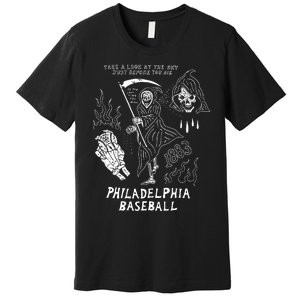 Heavyslime The Fightins Take A Look At The Sky Just Before You Die Philadelphia Premium T-Shirt