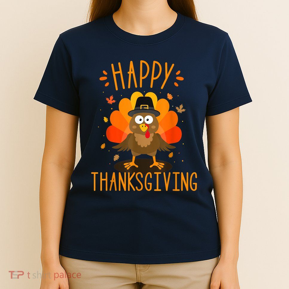 Happy thanksgiving for turkey day family dinner T-Shirt