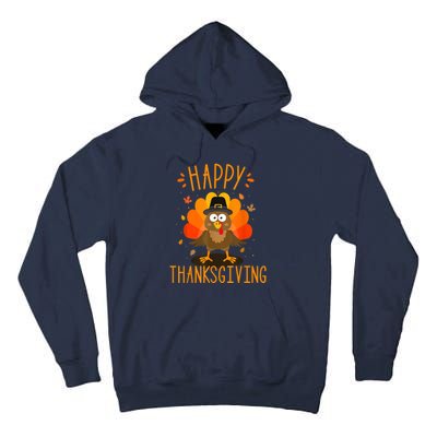 Happy thanksgiving for turkey day family dinner Tall Hoodie