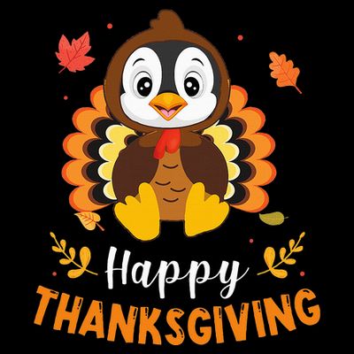 Happy Thanksgiving Funny Penguins Turkey Costume Lover Gifts T-Shirt