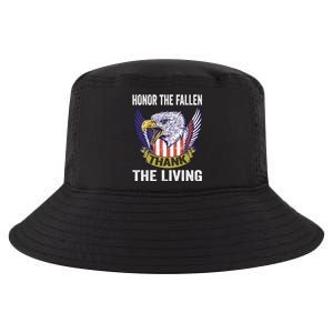 Honor The Fallen Thank The Living Usa Flag Memorial Day Gift Cool Comfort Performance Bucket Hat