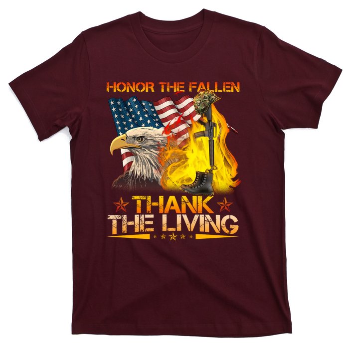 Honor The Fallen Thank The Living Memorial Day T-Shirt