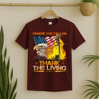 Honor The Fallen Thank The Living Memorial Day T-Shirt