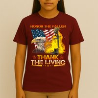 Honor The Fallen Thank The Living Memorial Day T-Shirt
