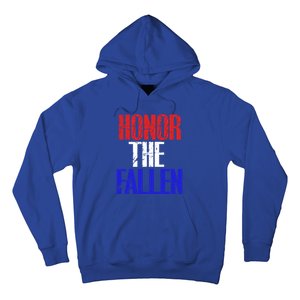 Honor The Fallen Veterans Military Gift Cool Gift Hoodie