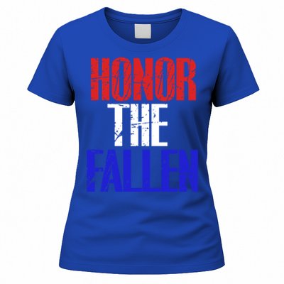 Honor The Fallen Veterans Military Gift Cool Gift Women's T-Shirt