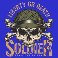 Honor The Fallen Army Heroes Skull In Soldier Helmet Gift T-Shirt