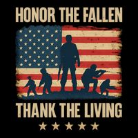 Honor the Fallen, Thank the Living 16 in Basic Backpack
