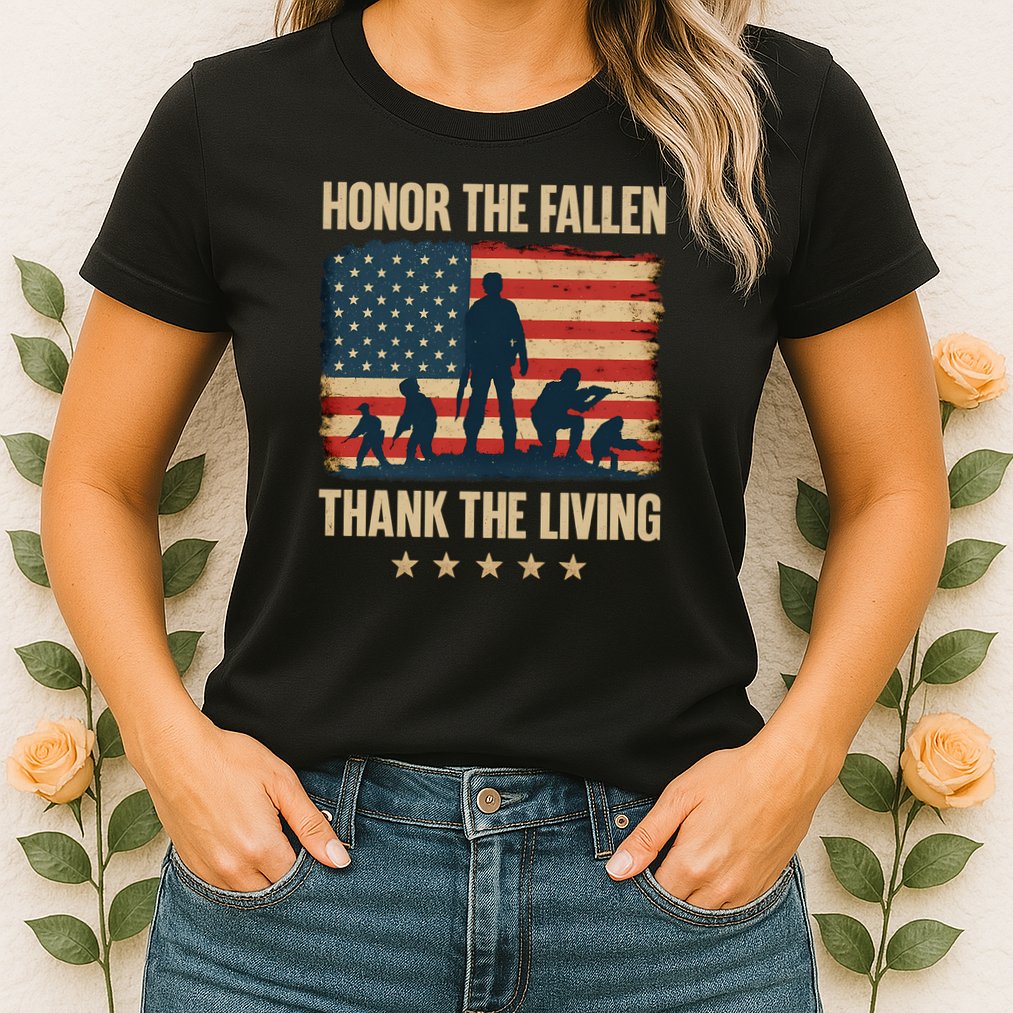 Honor the Fallen, Thank the Living Womens T-Shirt