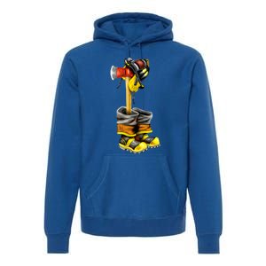 Honor The Fallen Firefighter Gift Premium Hoodie