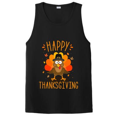 Happy thanksgiving for turkey day family dinner PosiCharge Competitor Tank