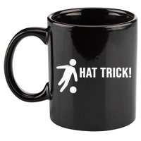 Hat Trick Funny Soccer Gift 11oz C Handle Ceramic Mug