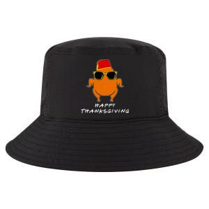 Happy Thanksgiving Friends Turkey Turkey Cool Comfort Performance Bucket Hat