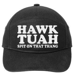 Hawk Tush Funny Viral Parody 7-Panel Snapback Hat