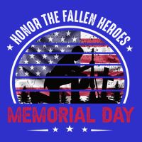 Honor The Fallen Heroes Memorial Day With American Flag Funny Gift 16 in Basic Backpack