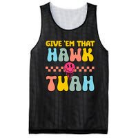 Hawk Tuah Funny Viral Humor Meme Video Mesh Reversible Basketball Jersey Tank