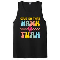 Hawk Tuah Funny Viral Humor Meme Video PosiCharge Competitor Tank