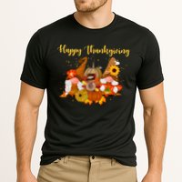 Happy Thanksgiving Fall Gnomes Cooling Performance Crew T-Shirt