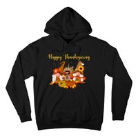 Happy Thanksgiving Fall Gnomes Hoodie