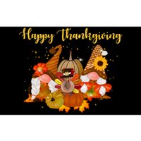 Happy Thanksgiving Fall Gnomes Bumper Sticker