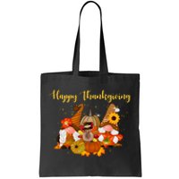 Happy Thanksgiving Fall Gnomes Tote Bag